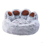 Fluffy Dog Bed Winter Plush Kennel Accessories Pet Products Large Dogs Beds Bedding Sofa Basket Small Mat Cats Big Cushion Puppy