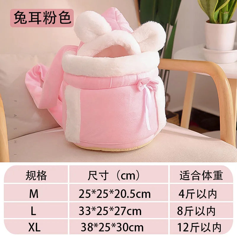 Cat Backpack Carrier with Bed Portable Bubble Window Pet Carrier, Airline Approved Soft-Sided for Small Dog, Travel, Hiking