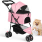 Pet Stroller For Small Puppy Dogs & Cats Travel Portable Dog Stroller  Foldable Dog Cat Carrier Strolling