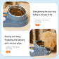 Food Container with Waterer Pet Waterer Feeder 2-in-1 Cat Bowl Water Dispenser Automatic Water Storage Pet Dog Cat Food Bowl